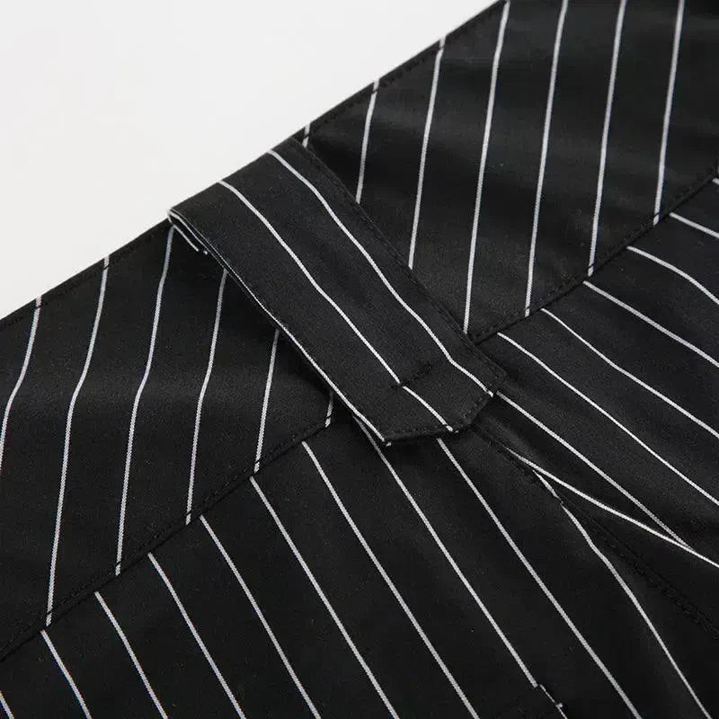 Amarilla – Wzór w paski – Rozszerzane spodnie – Bild 6