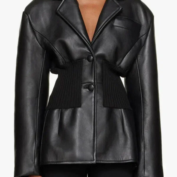 Bettina – Prążkowane panele – Kurtka