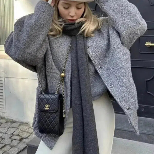 Giorgia – Oversize krój – Kurtka bomberka